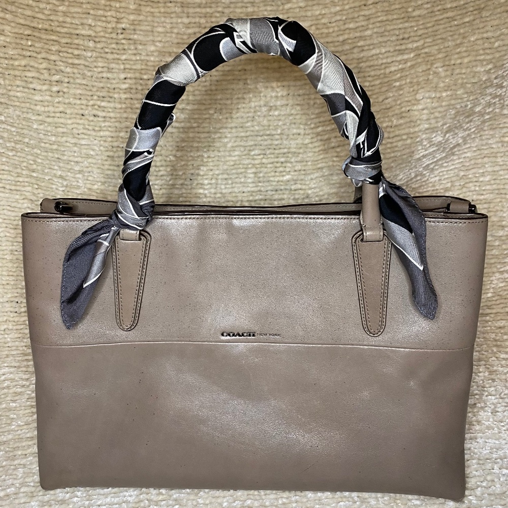 Coach Leather Tote